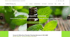 Desktop Screenshot of ecolisticcleaning.com